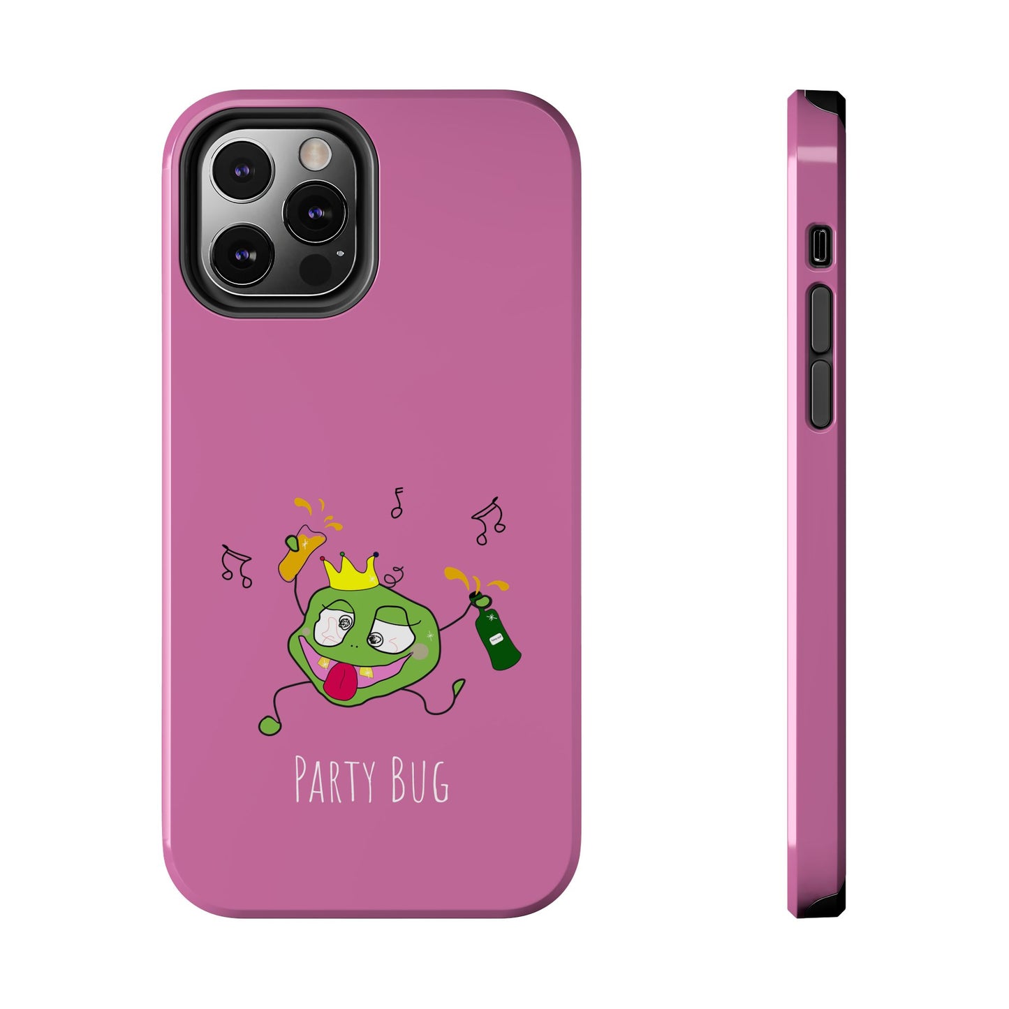 Party Bug - Tough Phone Cases Pink