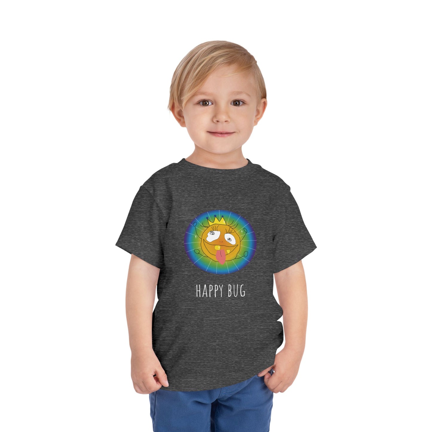 Toddler Short Sleeve Tee - Happy Bug