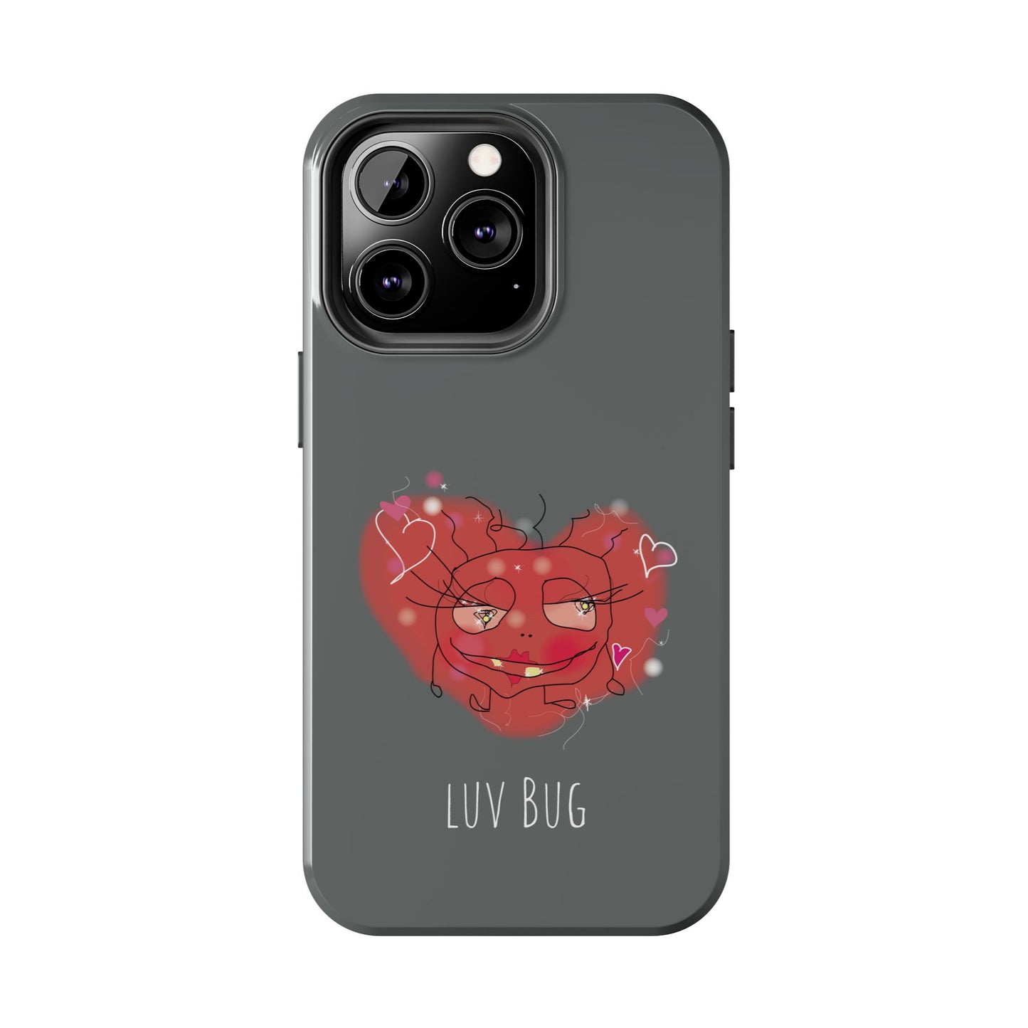 Luv Bug - Phone Case grey