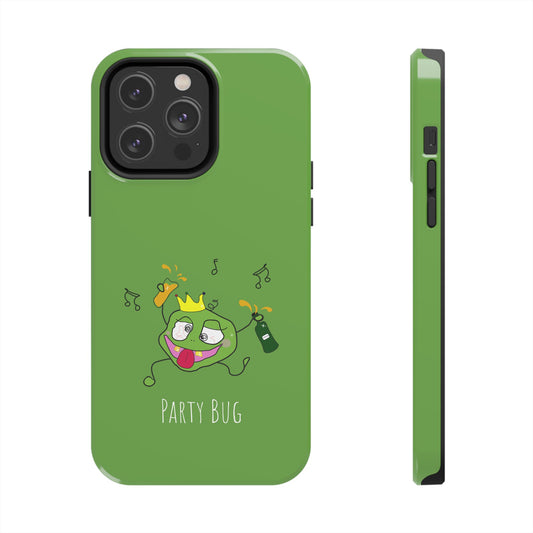 Party Bug - Tough Phone Cases Green