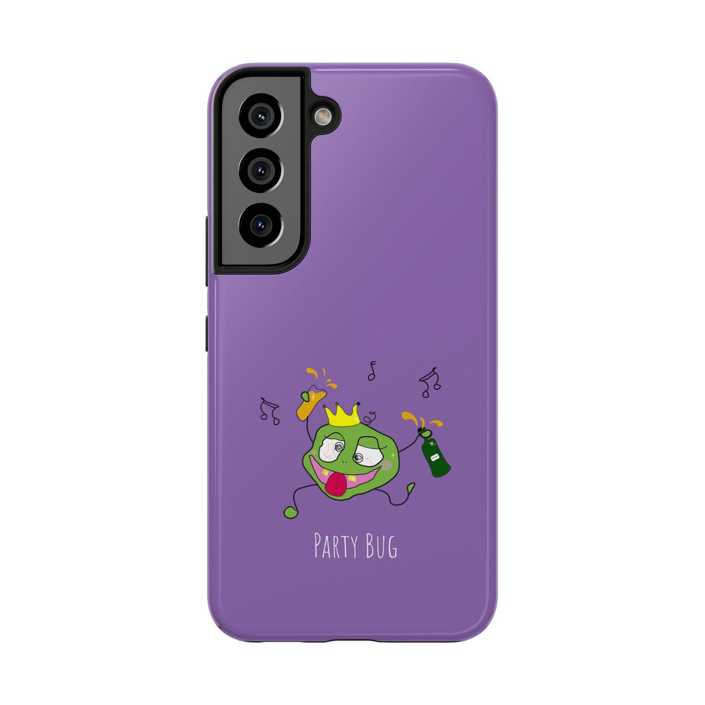 Party Bug- Tough Phone Cases Purple