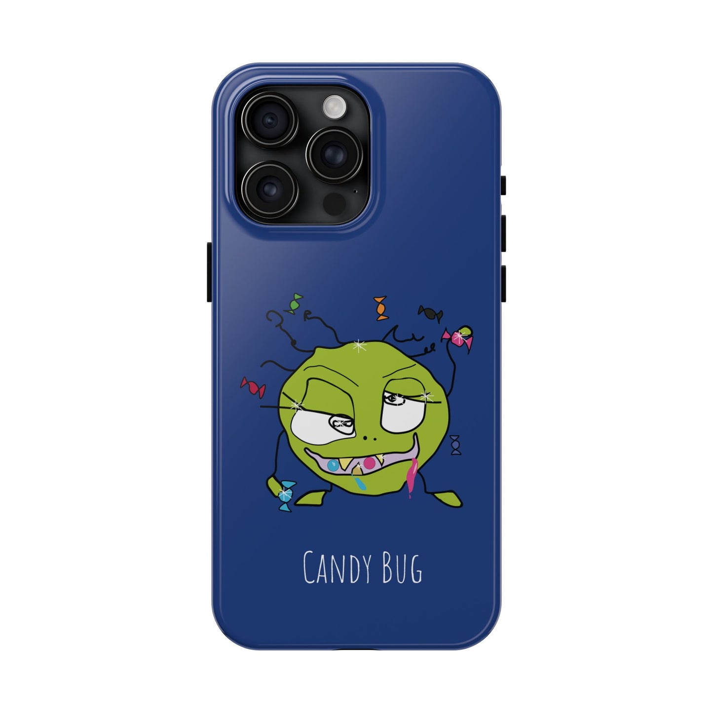 Candy Bug - Phone Case Blue