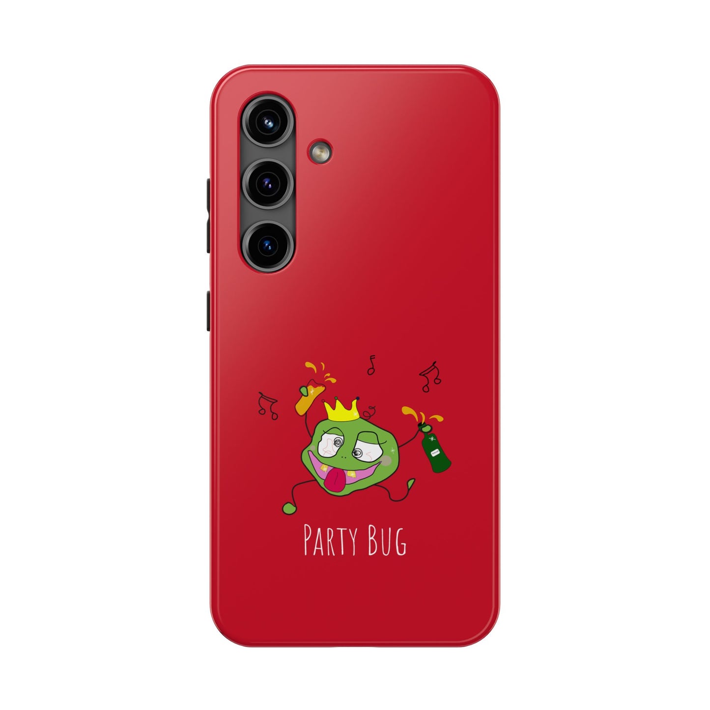 Party Bug - Tough Phone Cases Red