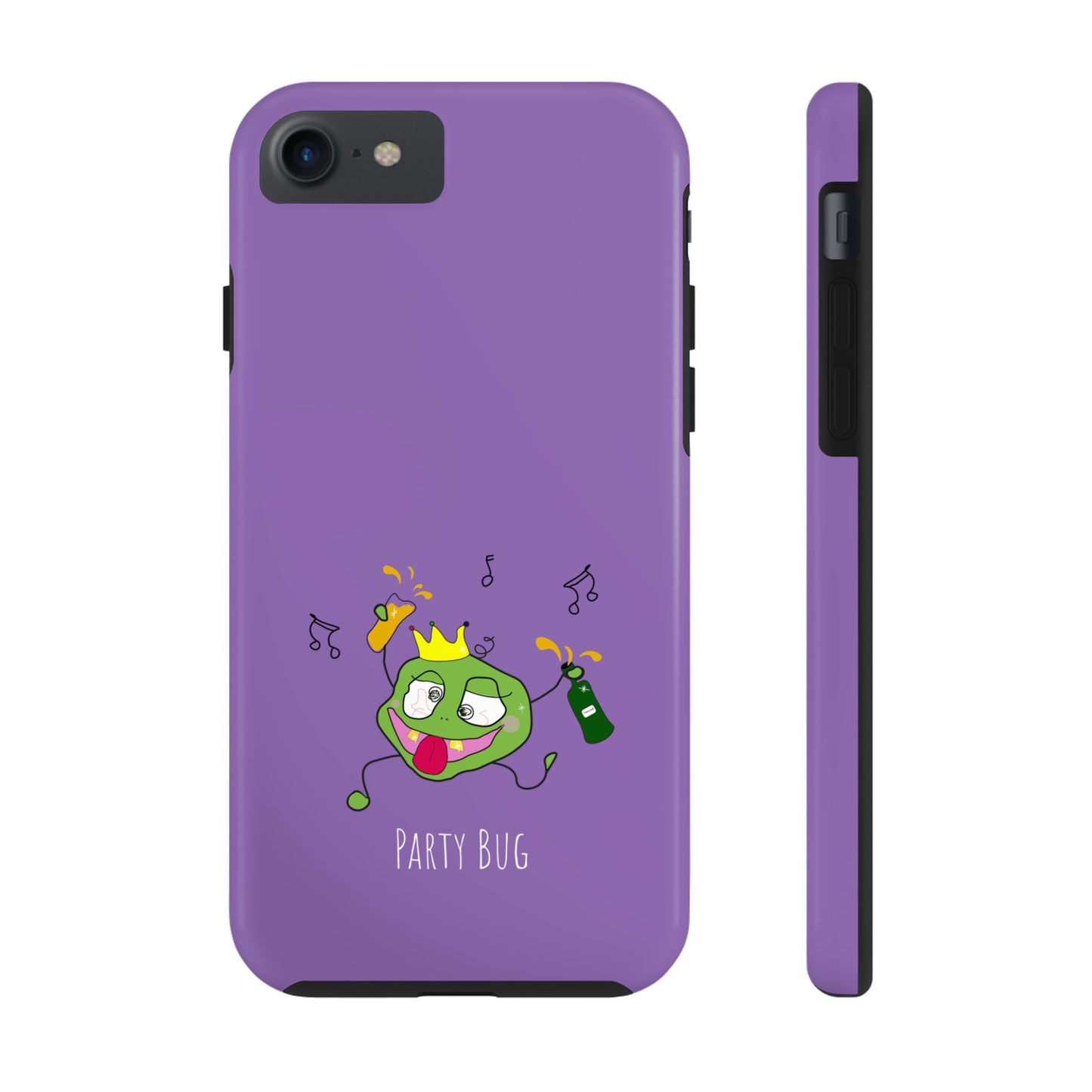 Party Bug- Tough Phone Cases Purple