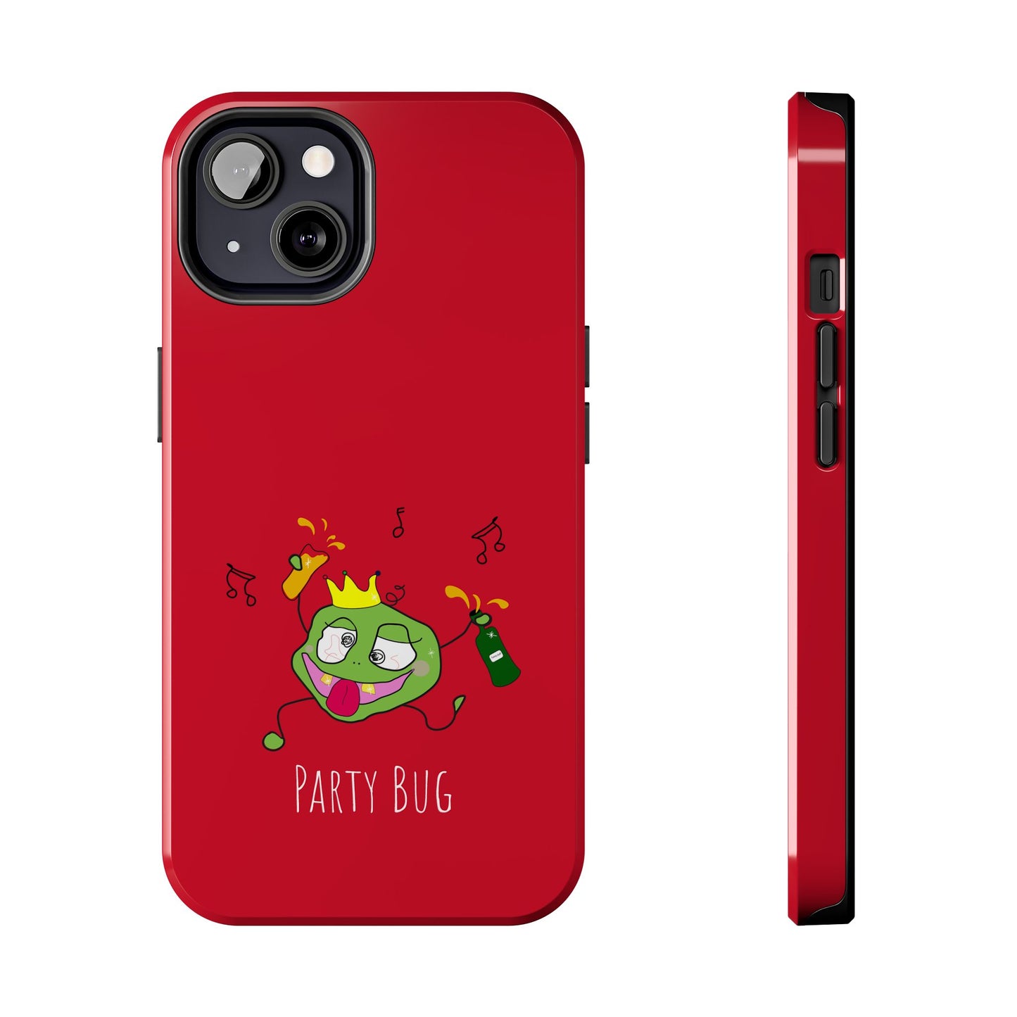 Party Bug - Tough Phone Cases Red