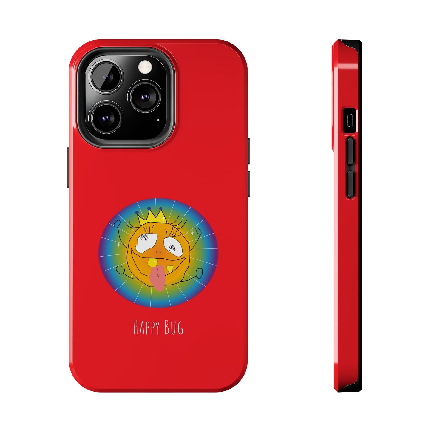 Happy Bug - Phone Case Red