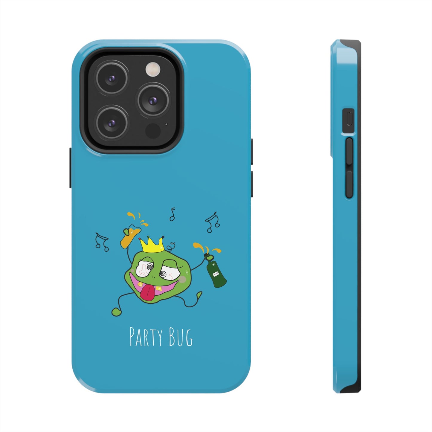 Party Bug - Tough Phone Cases Turquoise