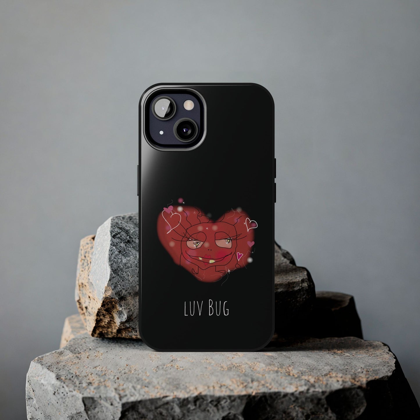 Luv Bug - Phone Case black