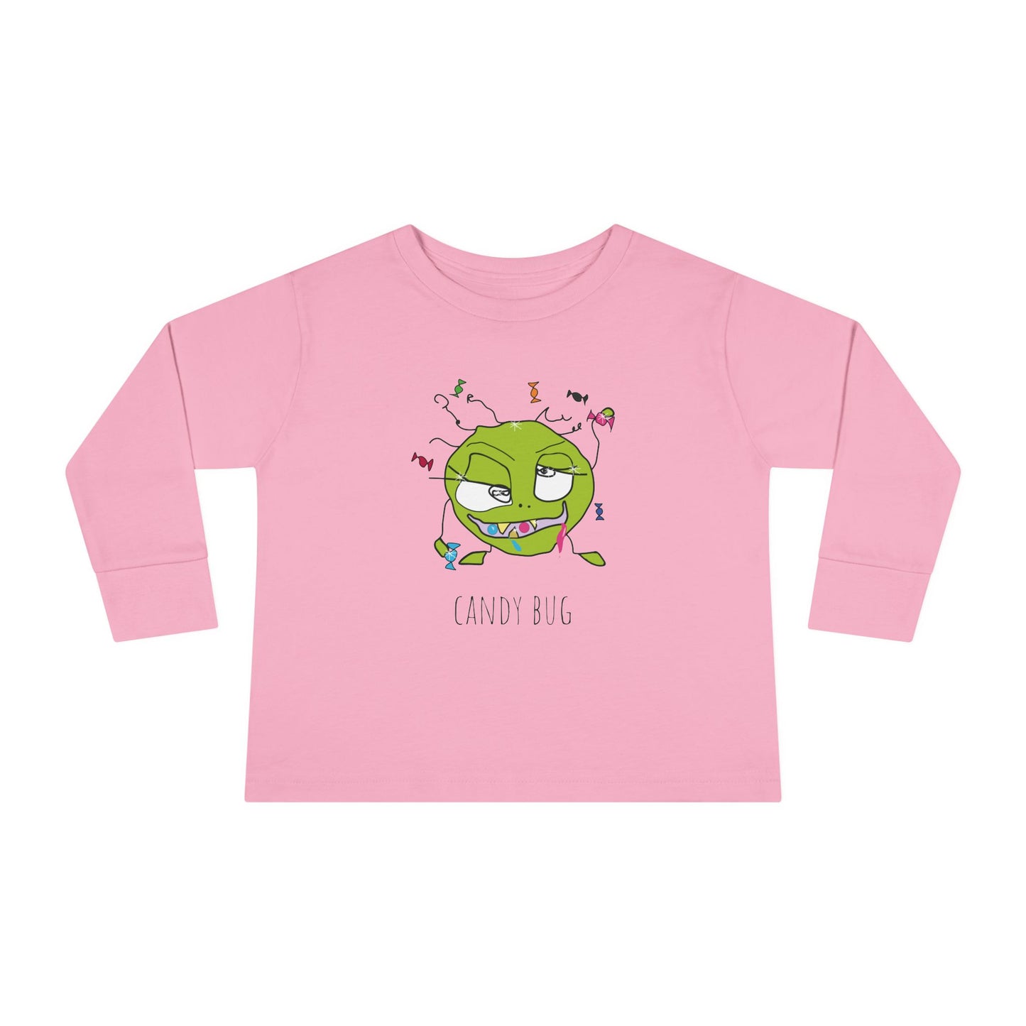 Toddler Long Sleeve Tee - Candy Bug