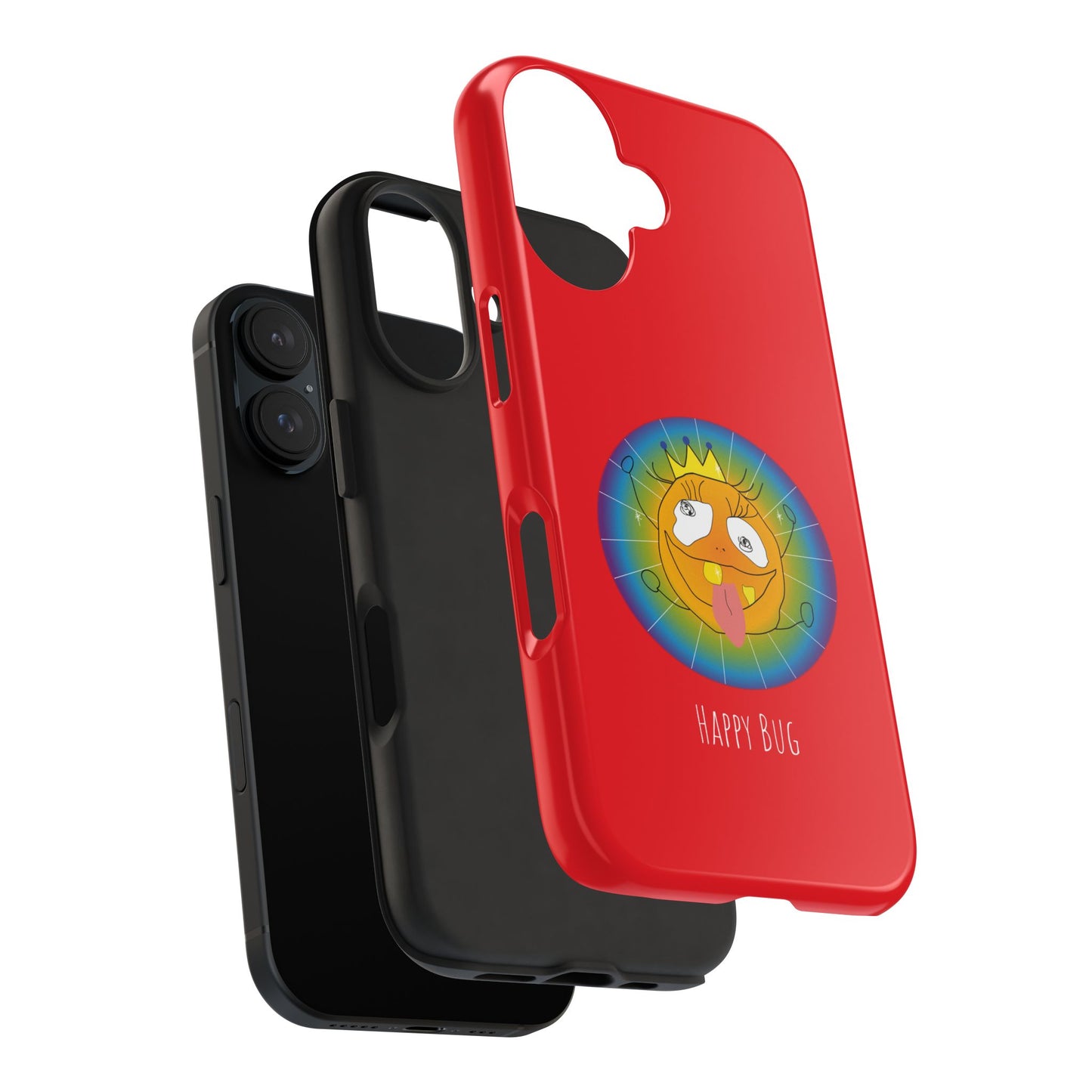 Happy Bug - Phone Case Red