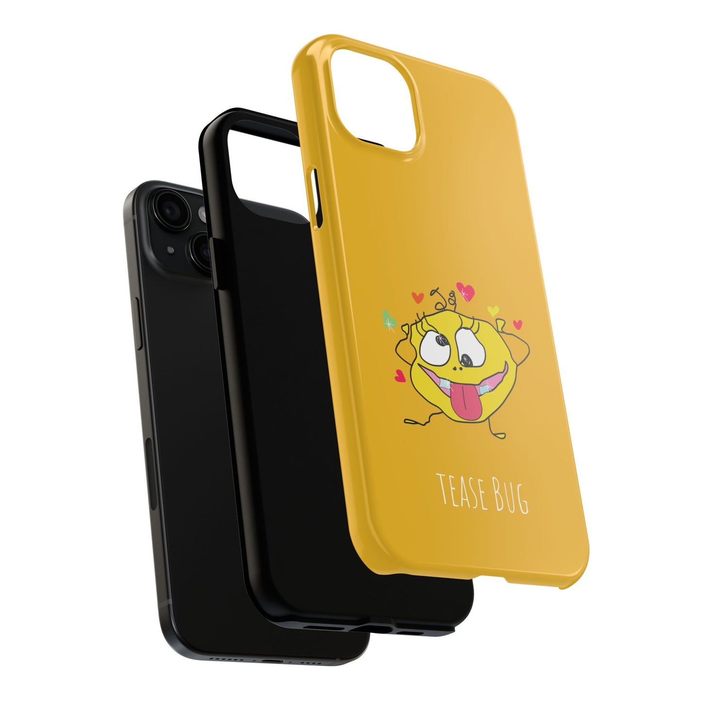 Tease Bug - Phone Case Yellow