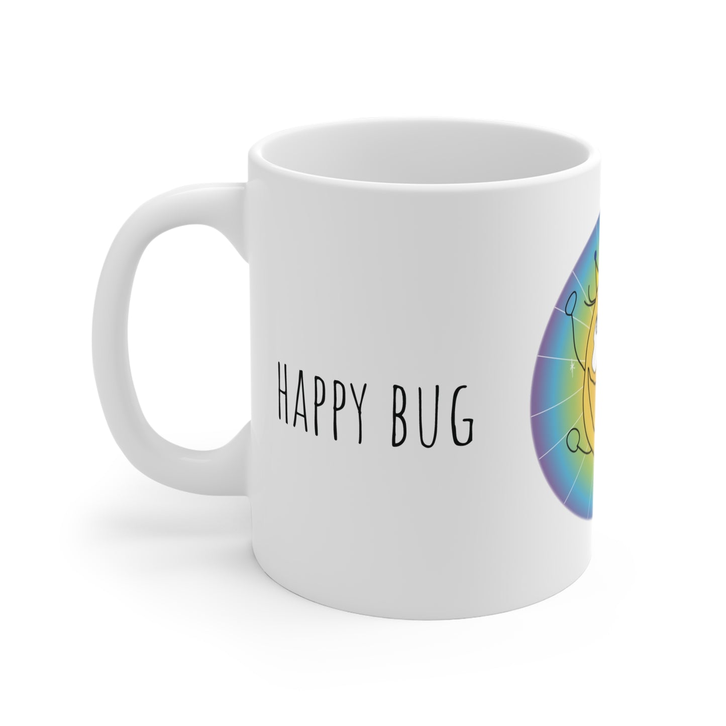 Happy Bug - Mug 11oz white