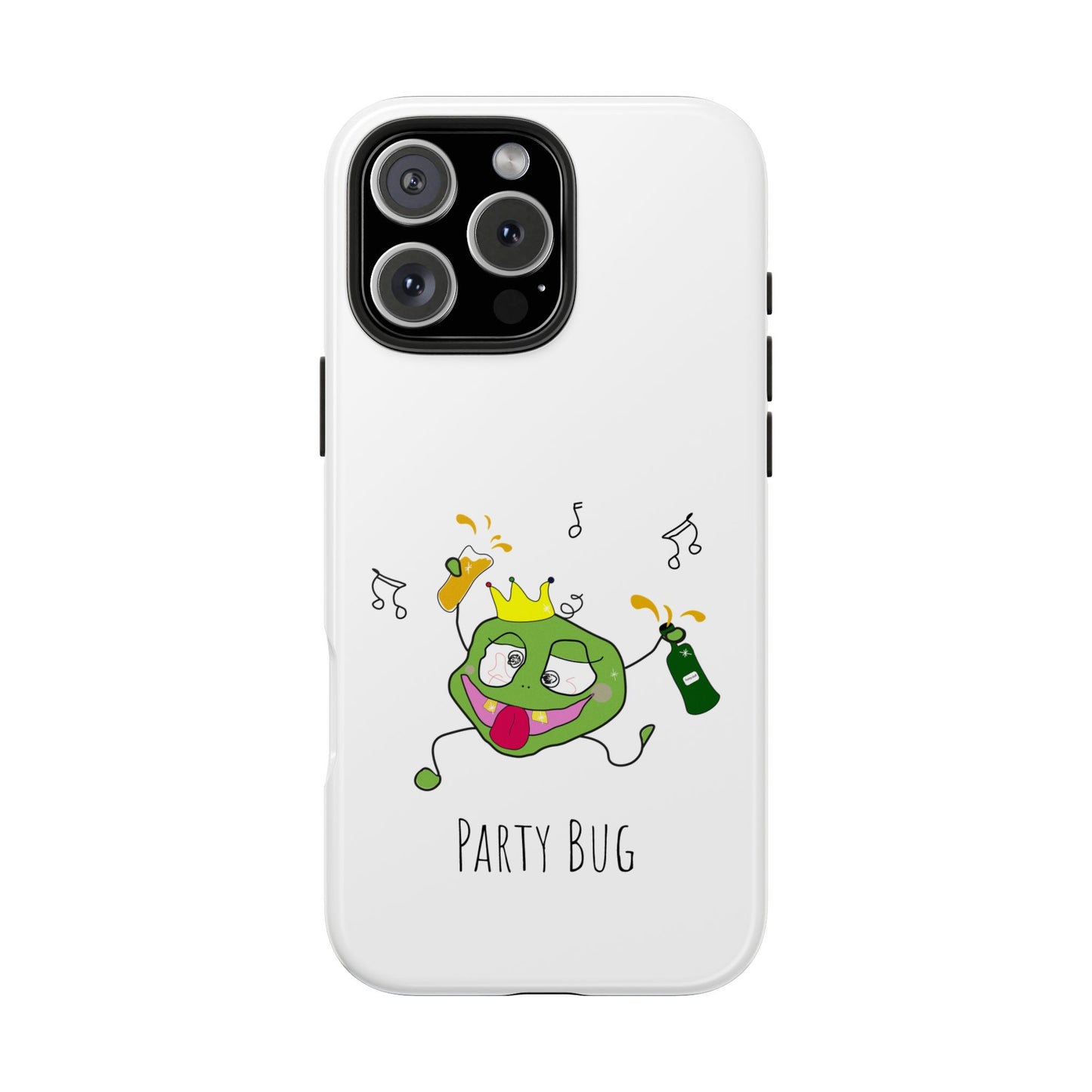 Party Bug - Tough Phone Cases White