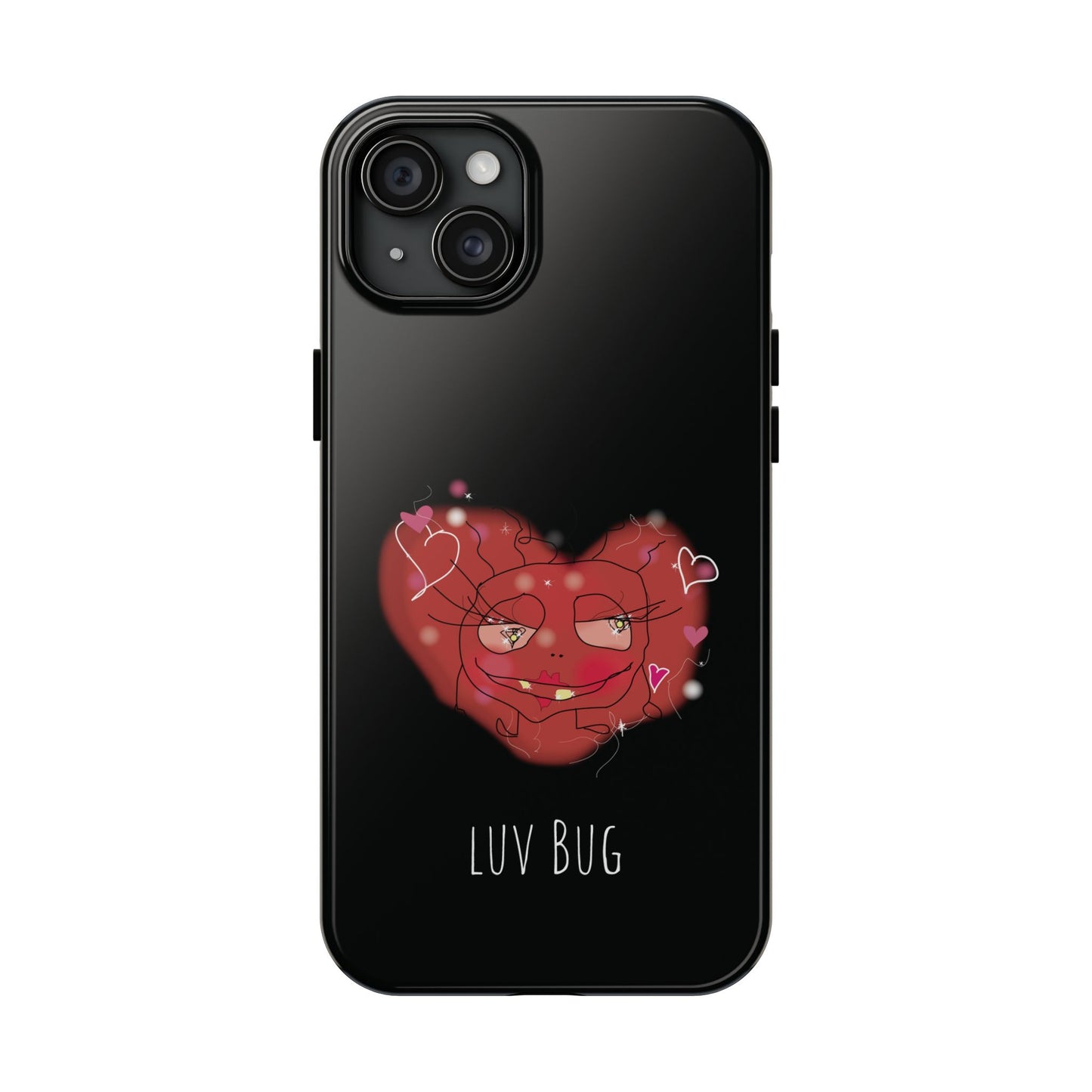 Luv Bug - Phone Case black