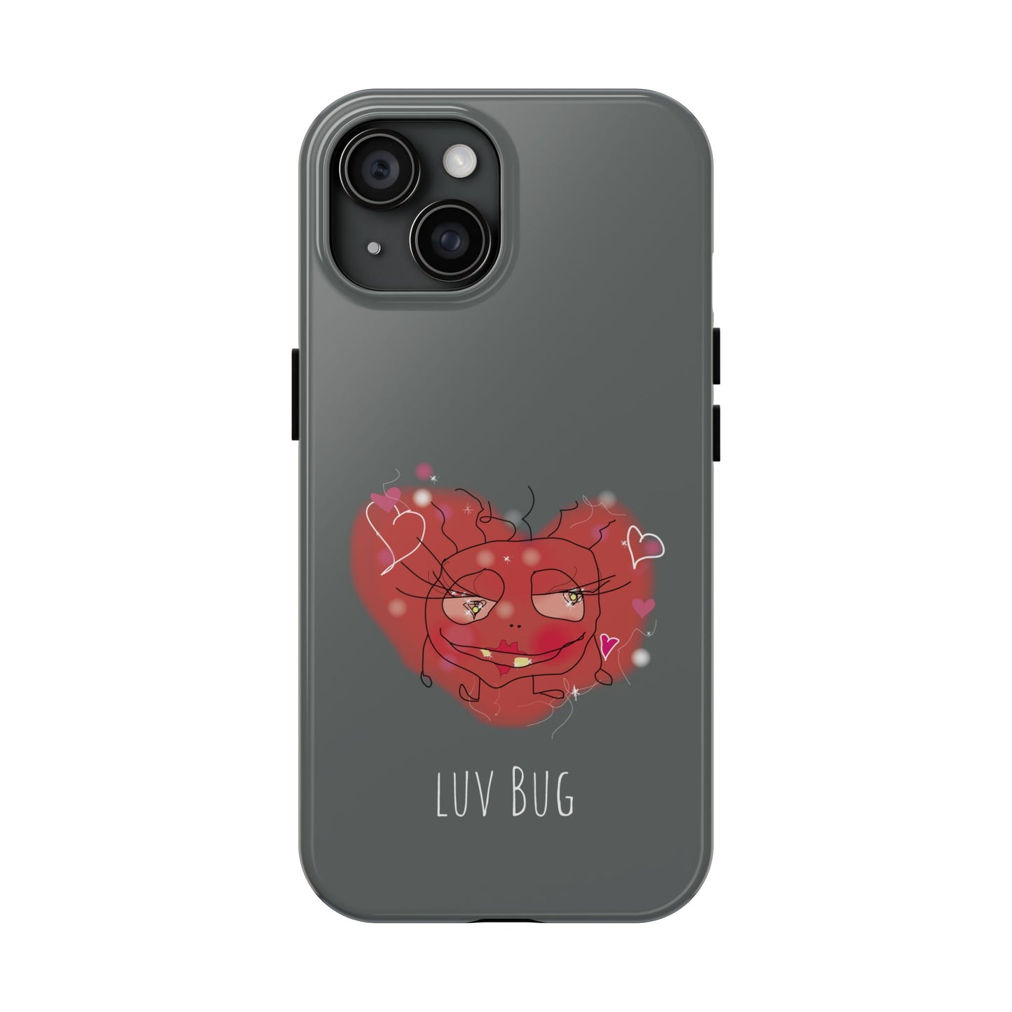 Luv Bug - Phone Case grey