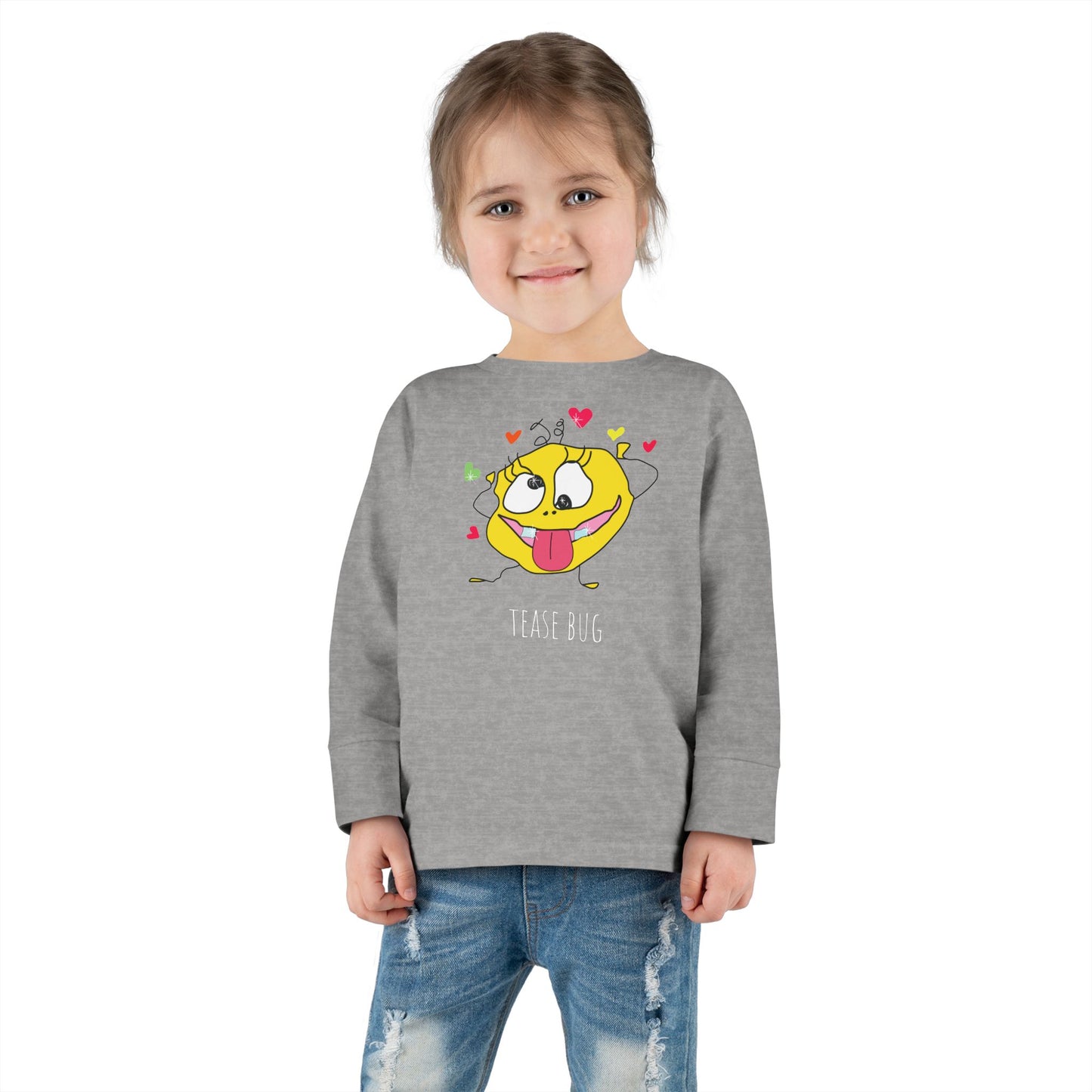 Toddler Long Sleeve Tee - Tease Bug