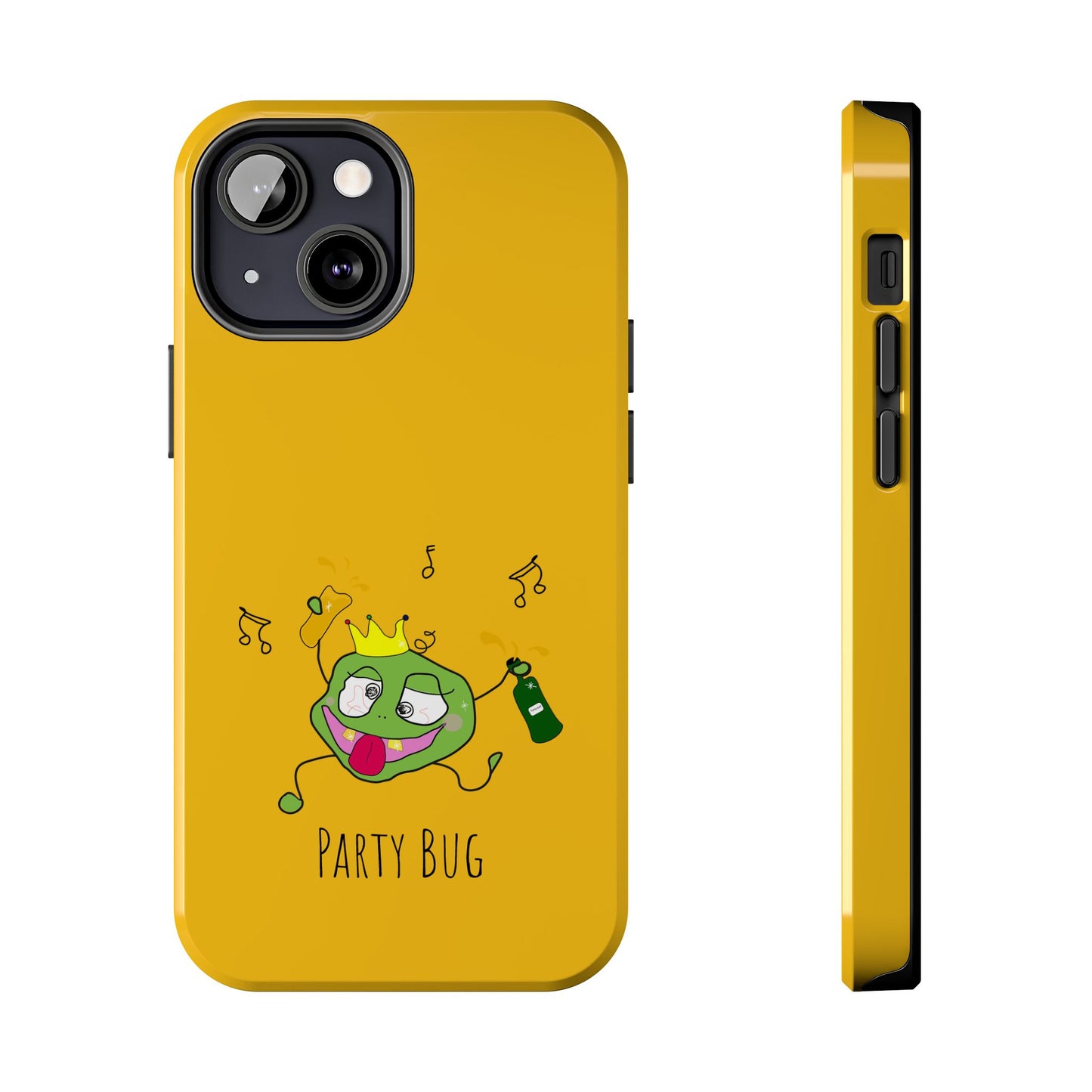 Party Bug  - Tough Phone Cases Yellow