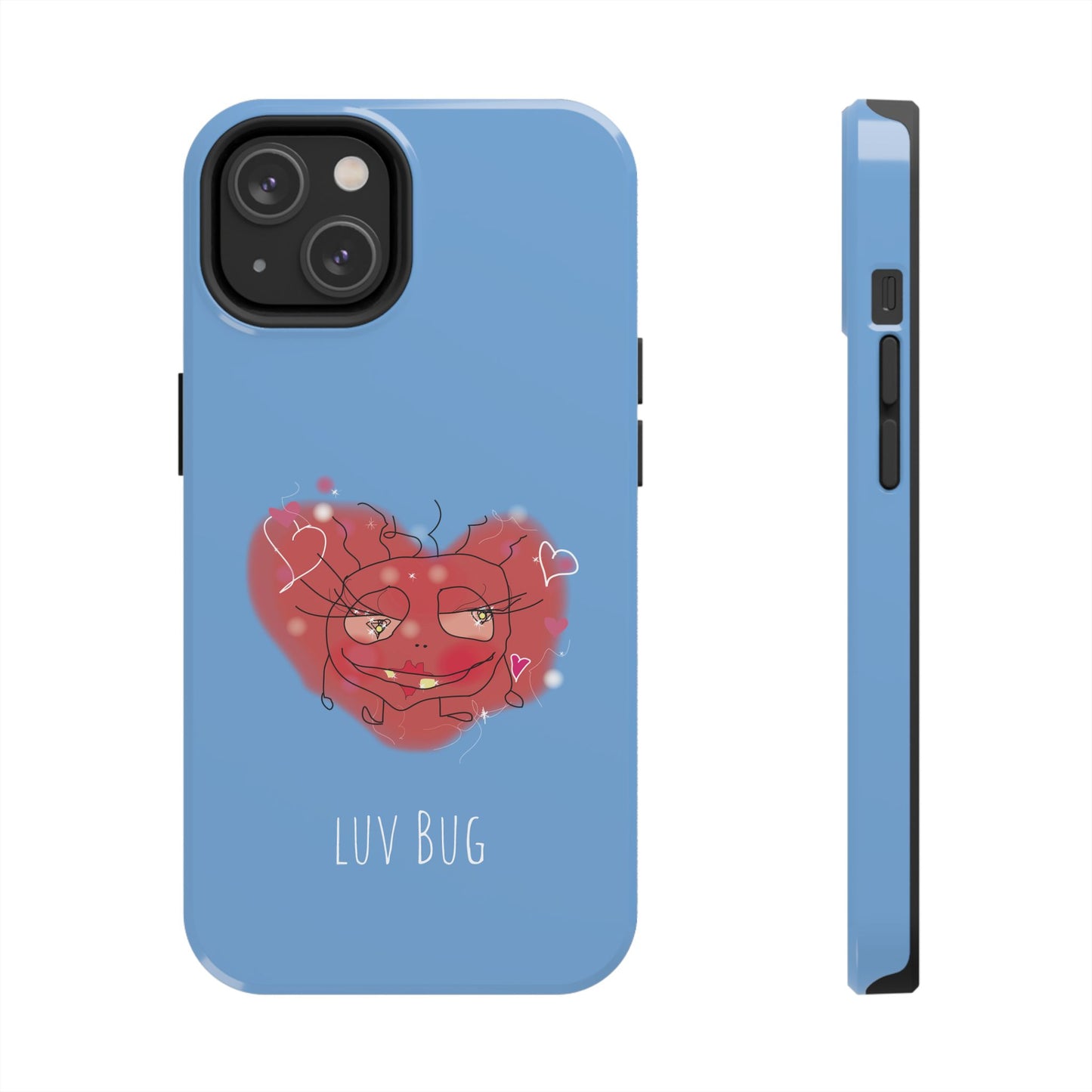 Luv Bug - Phone Case blå