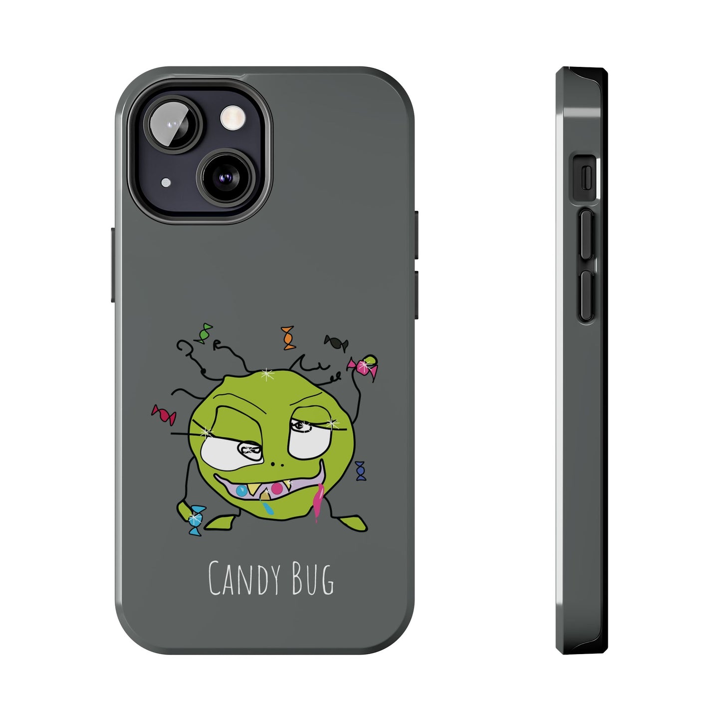 Candy Bug - Phone Case grey