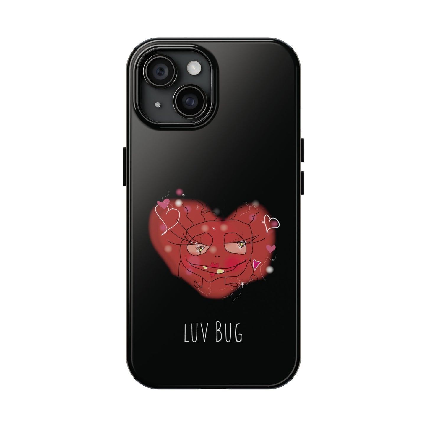 Luv Bug - Phone Case black