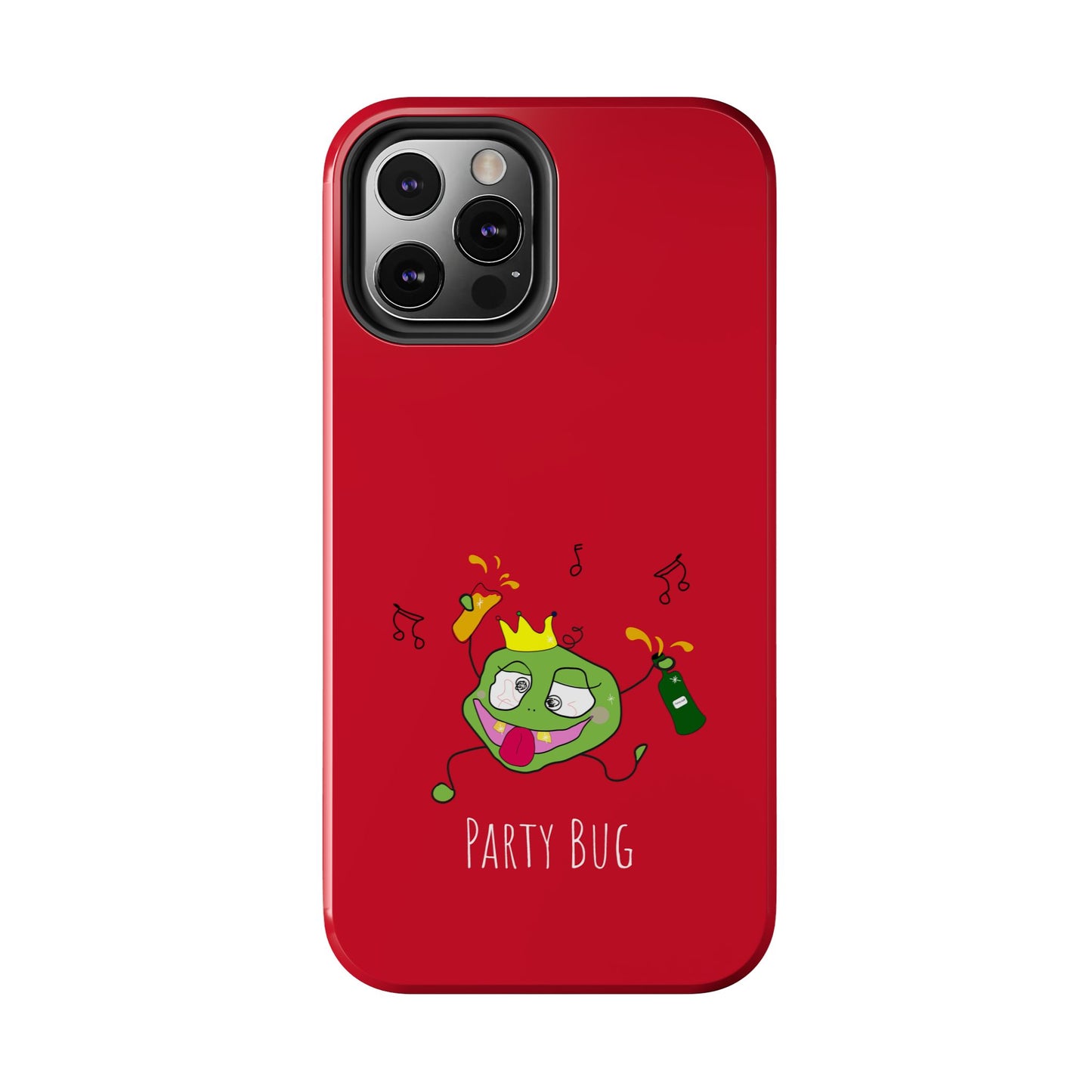 Party Bug - Tough Phone Cases Red