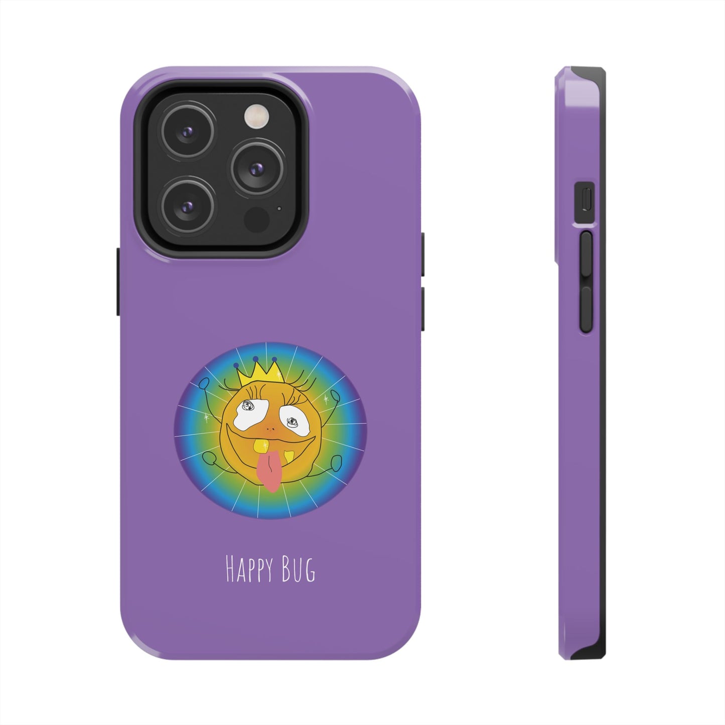 Happy Bug - Phone Case Purple