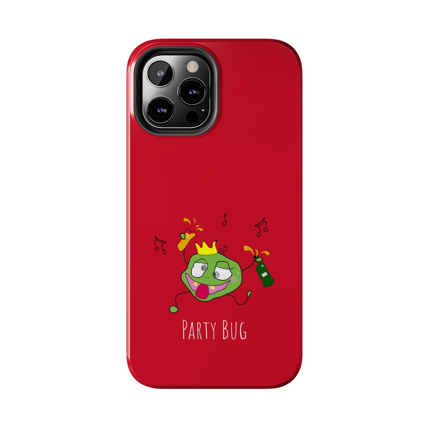 Party Bug - Tough Phone Cases Red