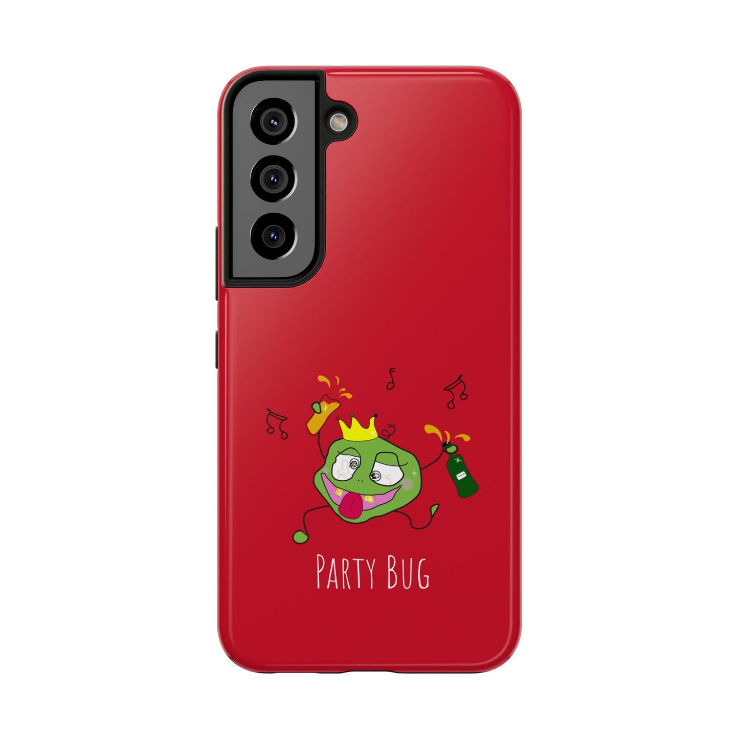 Party Bug - Tough Phone Cases Red