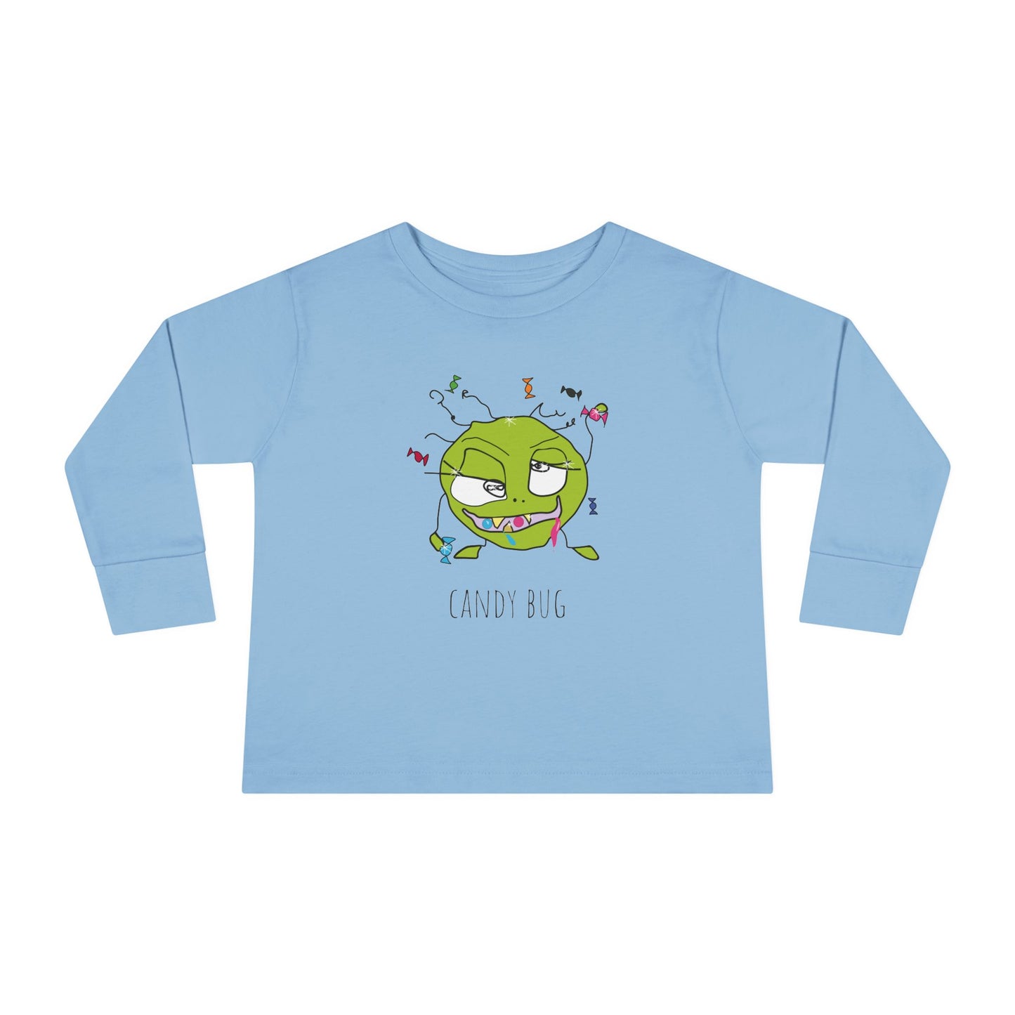 Toddler Long Sleeve Tee - Candy Bug