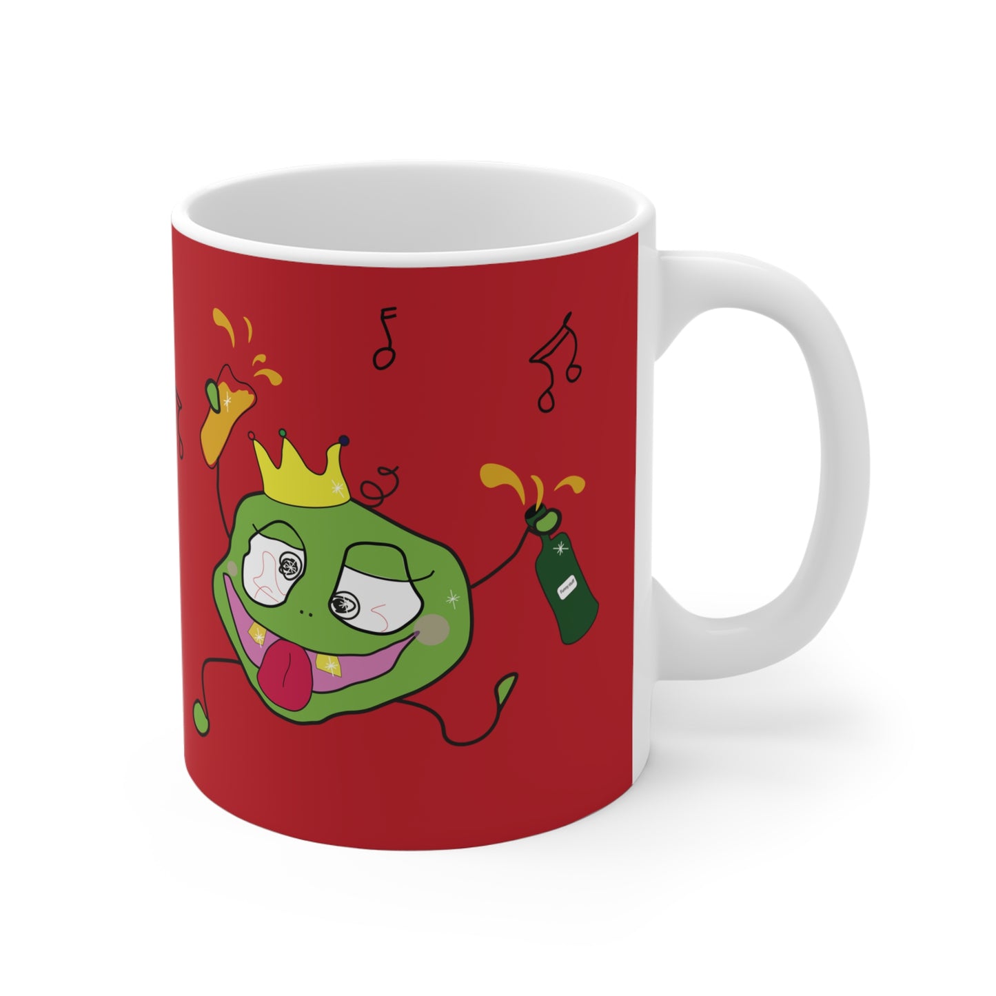 Party Bug - Mug 11oz  Red