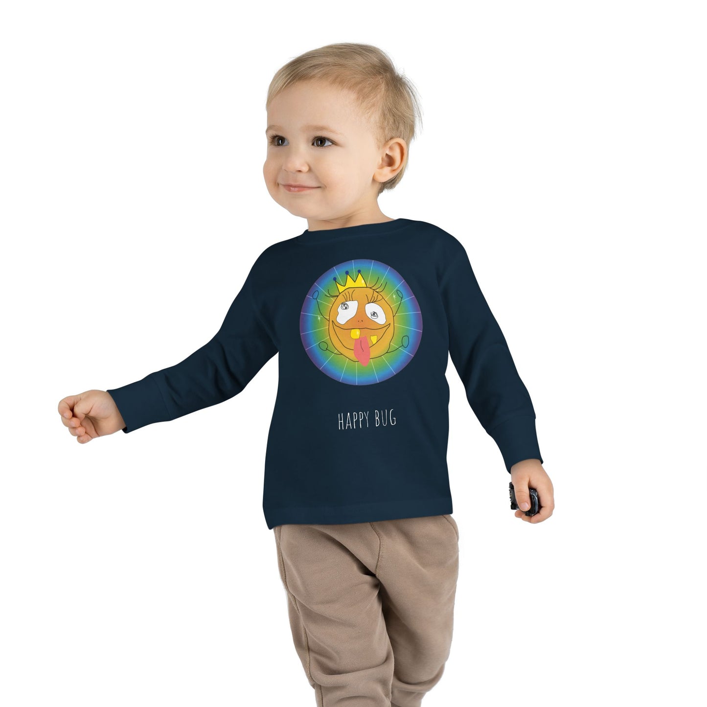 Toddler Long Sleeve Tee - Happy Bug