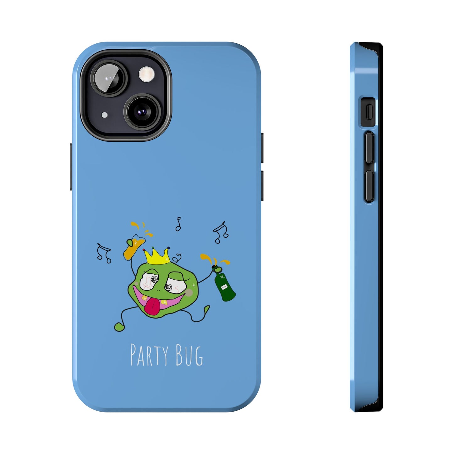 Party Bug - Tough Phone Cases Blue