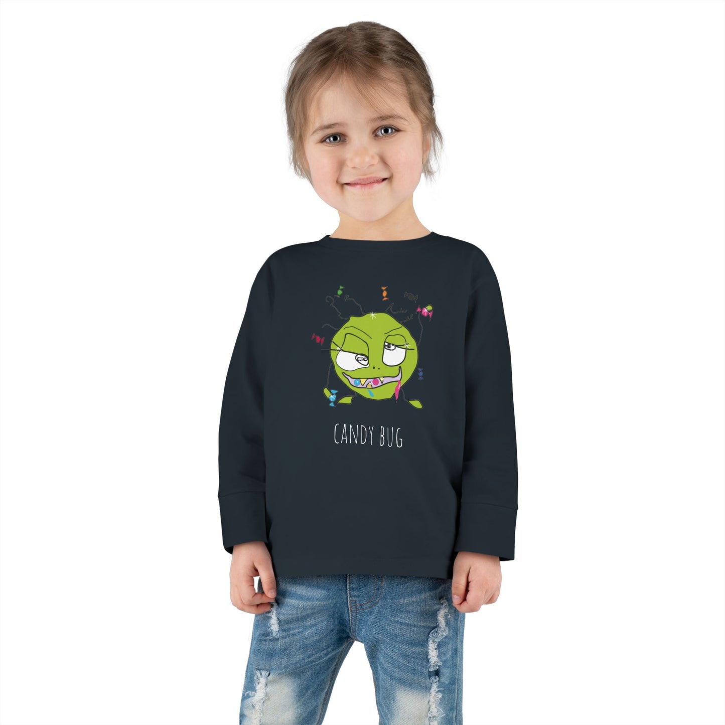 Toddler Long Sleeve Tee - Candy Bug