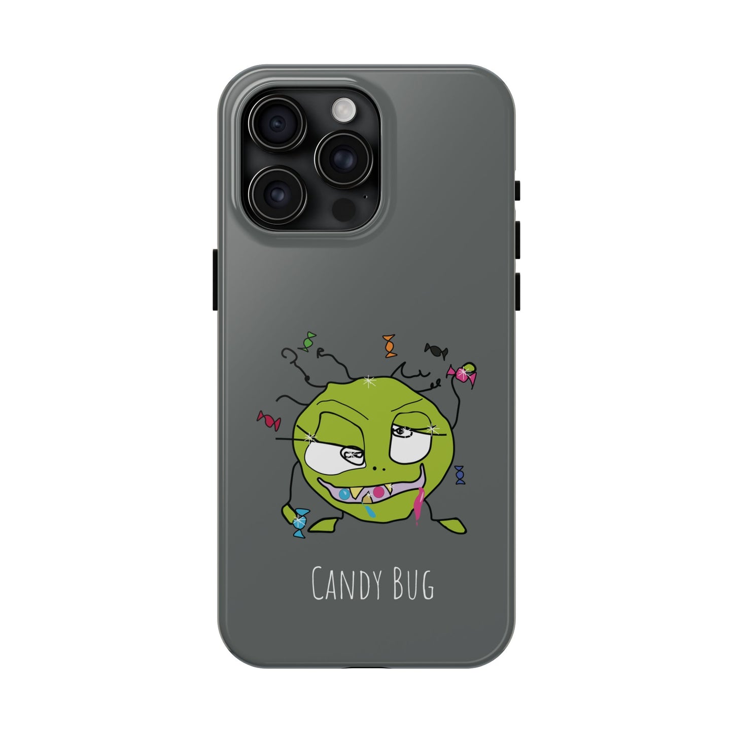 Candy Bug - Phone Case grey