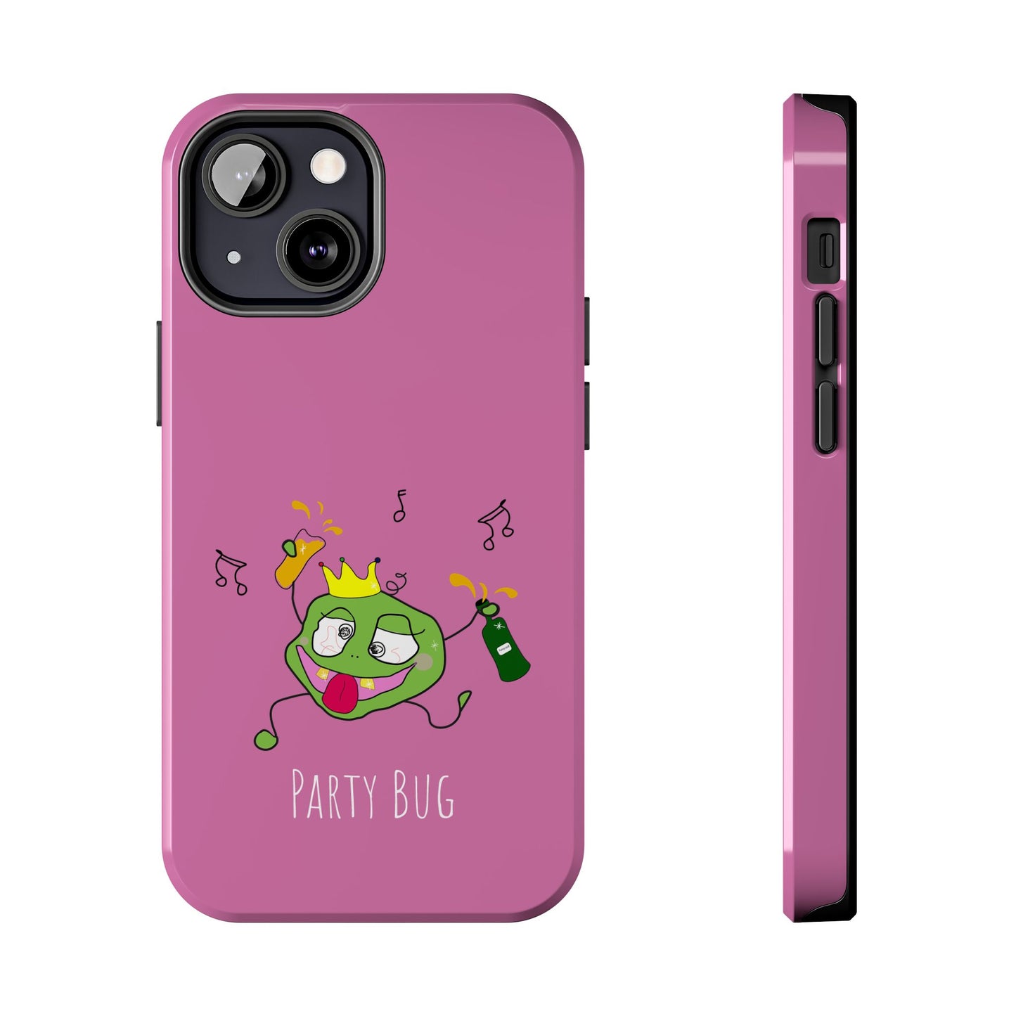 Party Bug - Tough Phone Cases Pink