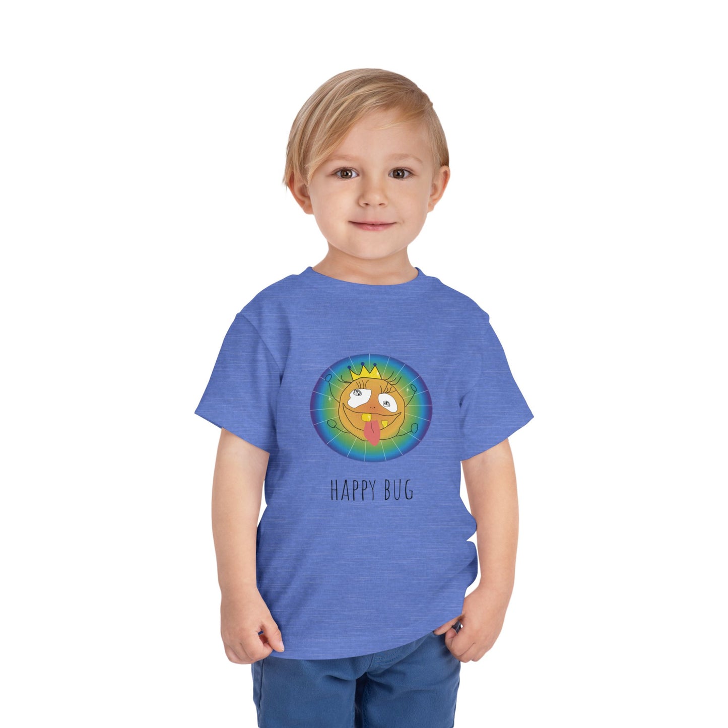 Toddler Short Sleeve Tee - Happy Bug