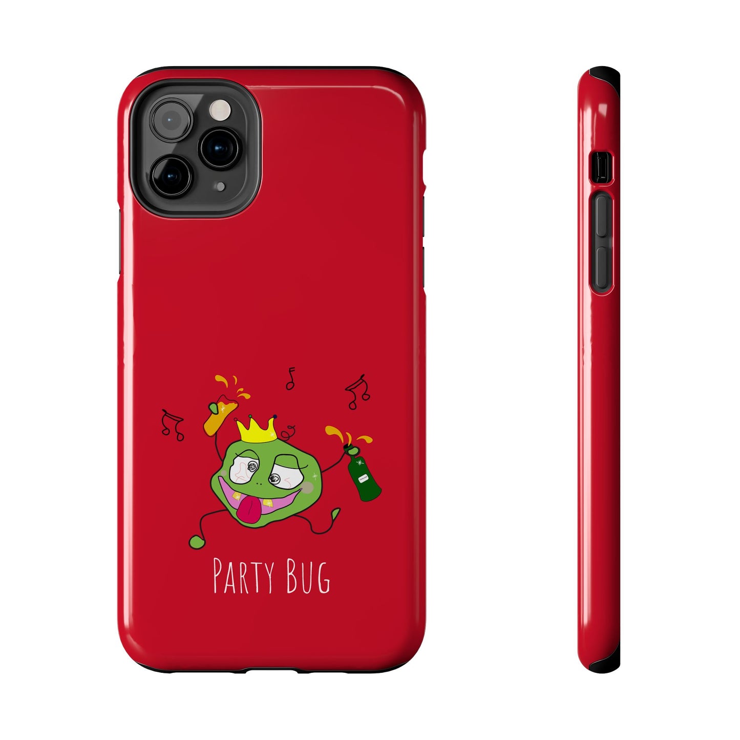 Party Bug - Tough Phone Cases Red