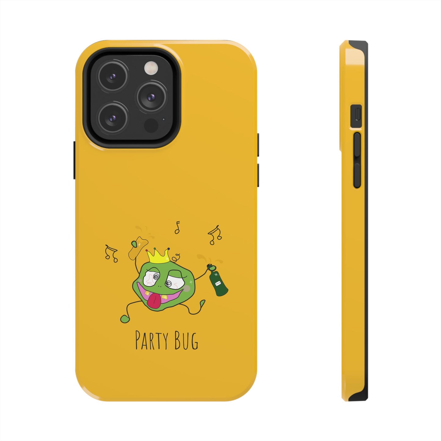 Party Bug  - Tough Phone Cases Yellow