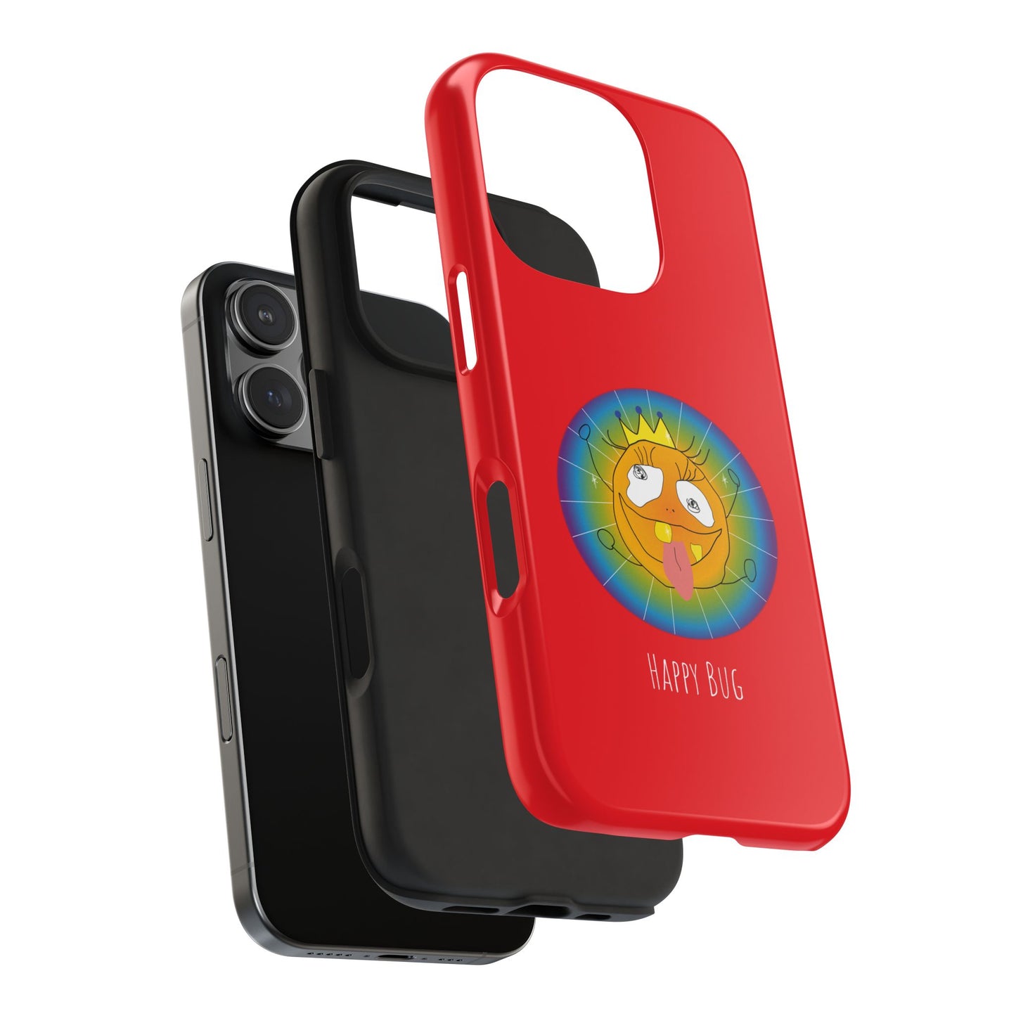 Happy Bug - Phone Case Red