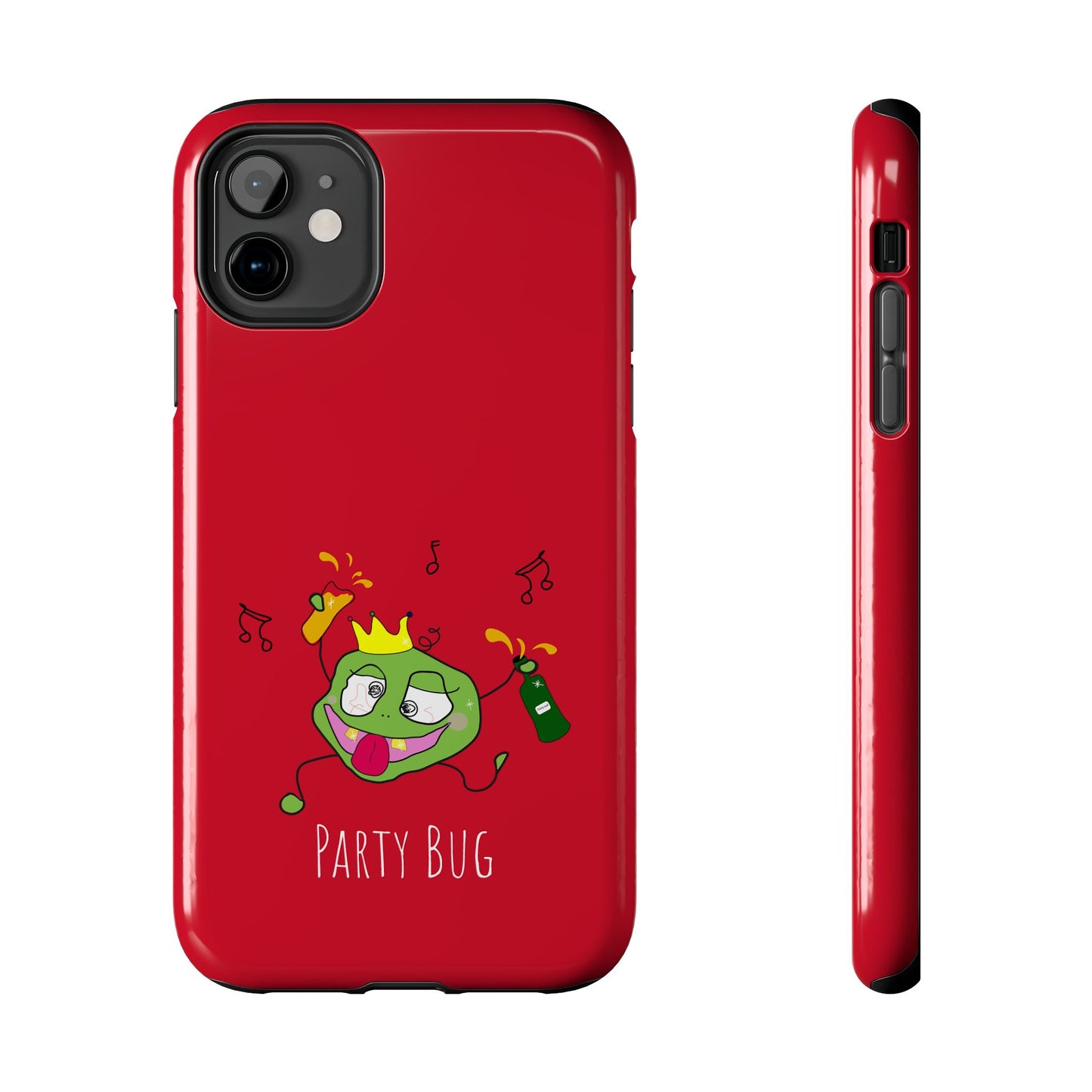 Party Bug - Tough Phone Cases Red