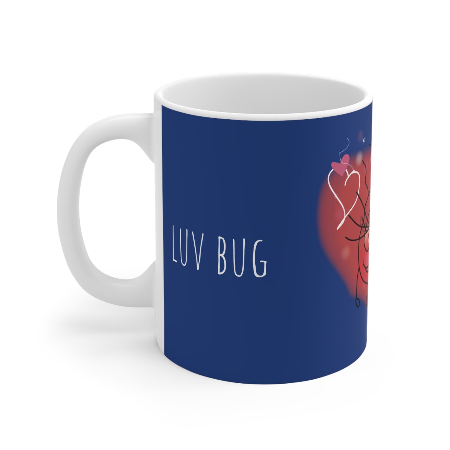 Luv Bug - Mug 11oz blue