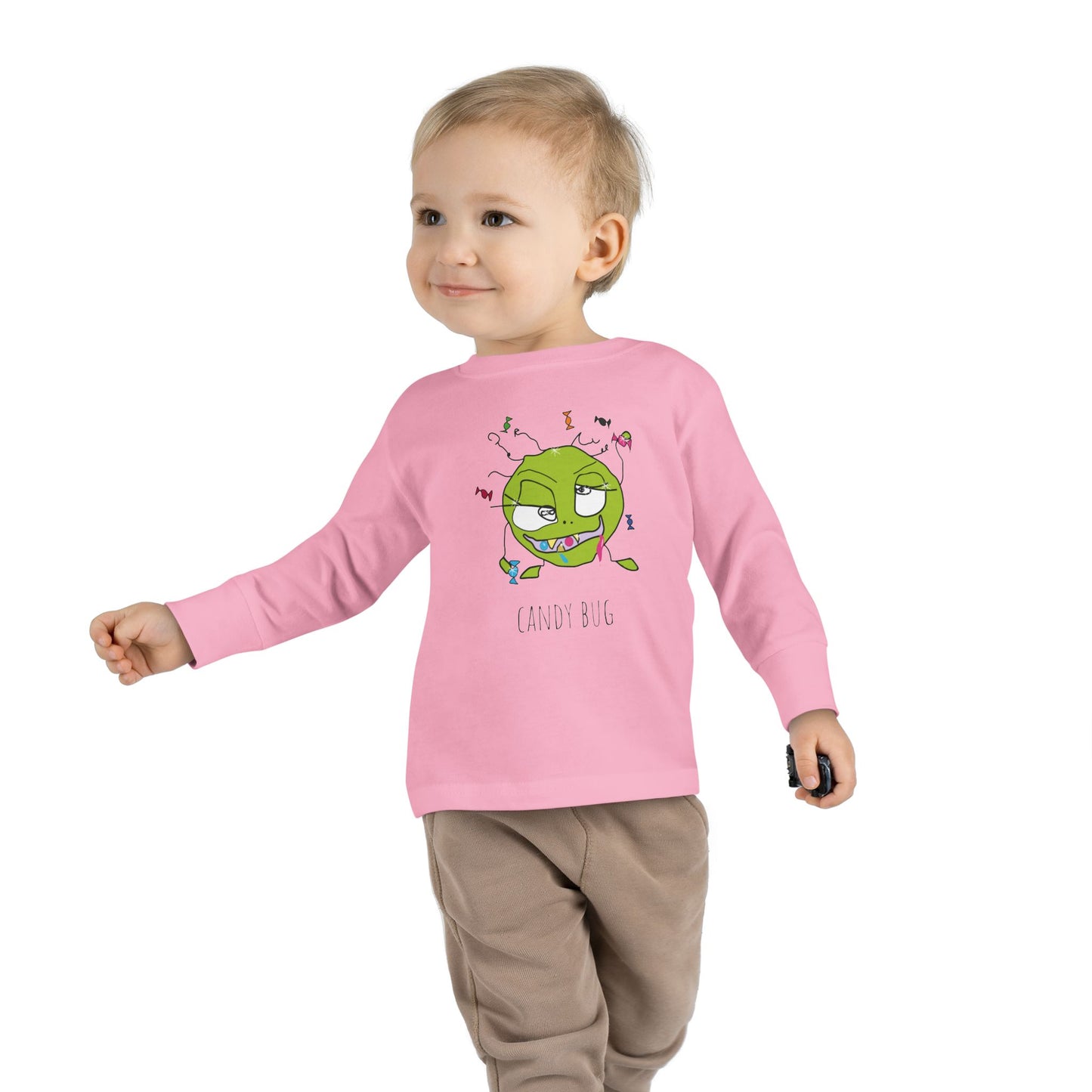 Toddler Long Sleeve Tee - Candy Bug