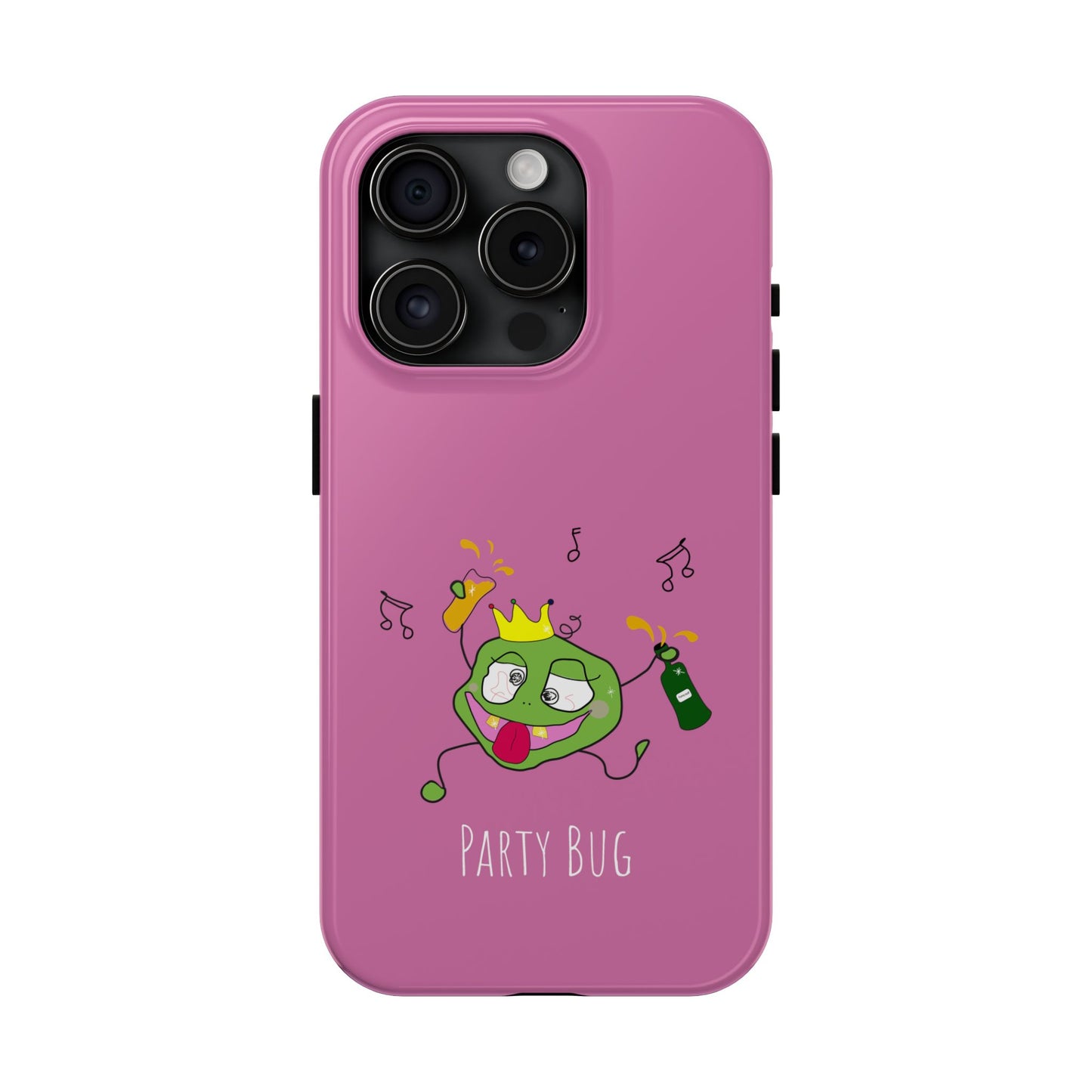 Party Bug - Tough Phone Cases Pink