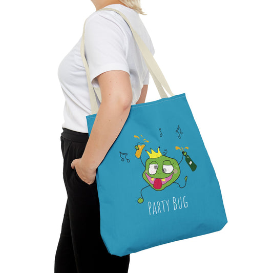 Party Bug - Tote Bag Turquoise