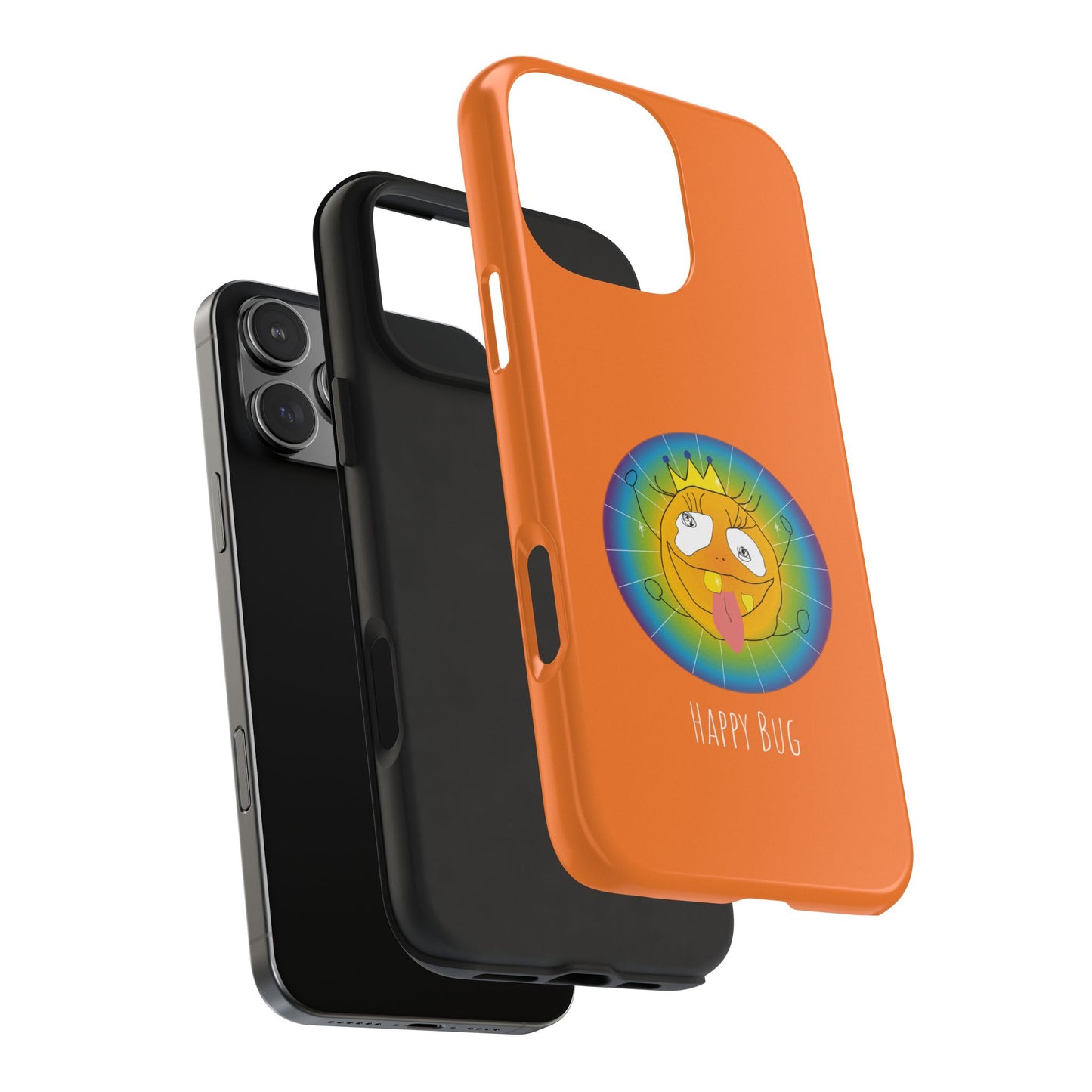 Happy Bug - Phone Case Orange