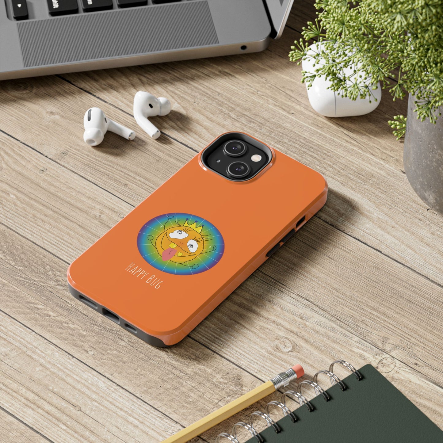 Happy Bug - Phone Case Orange