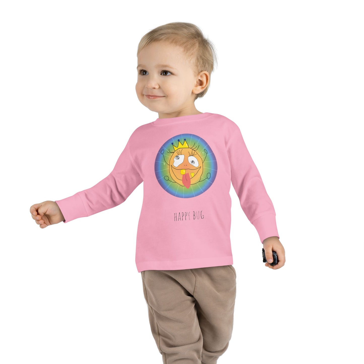 Toddler Long Sleeve Tee - Happy Bug