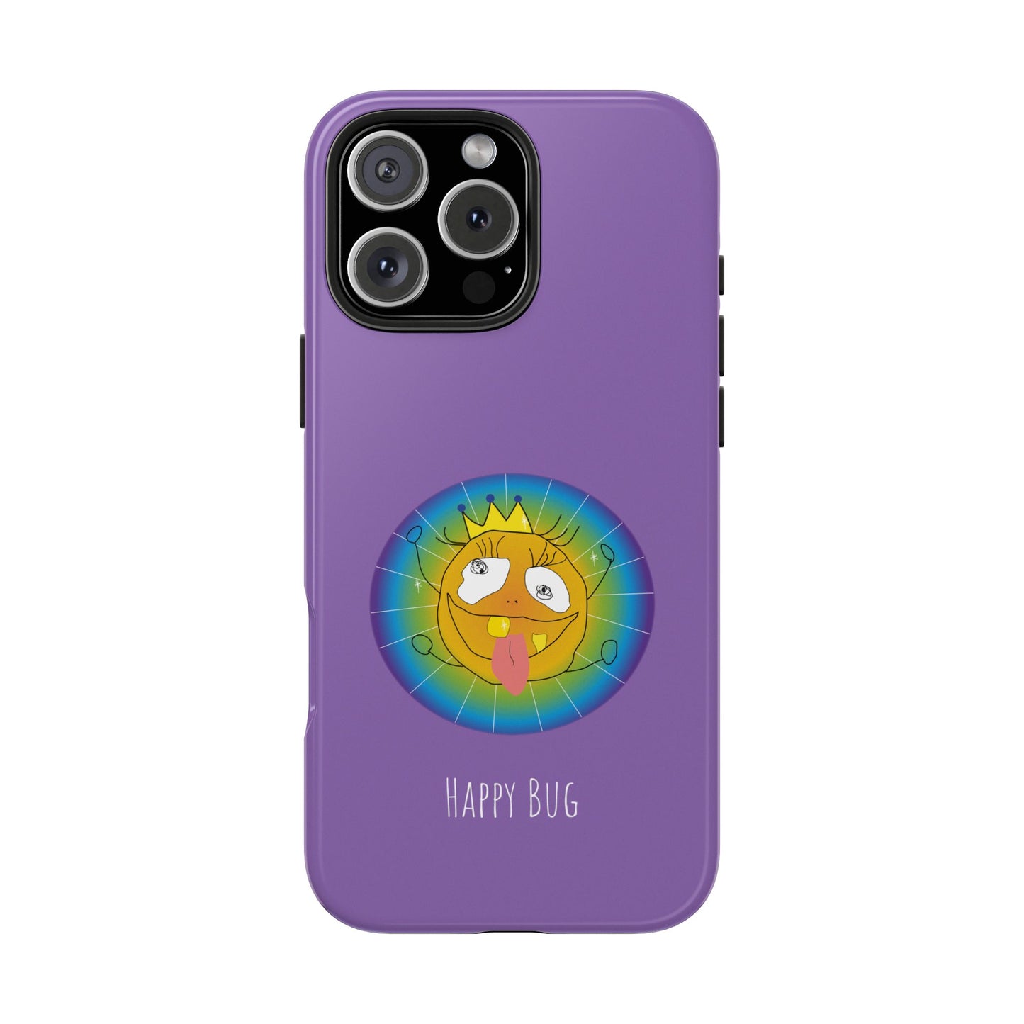 Happy Bug - Phone Case Purple