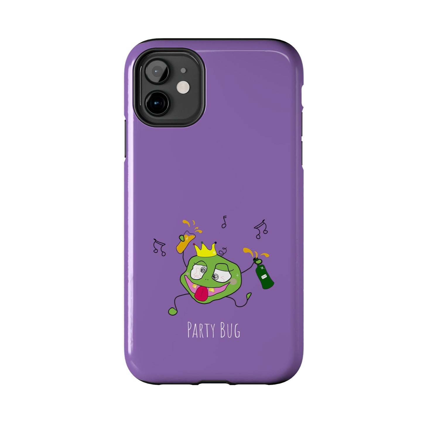 Party Bug- Tough Phone Cases Purple