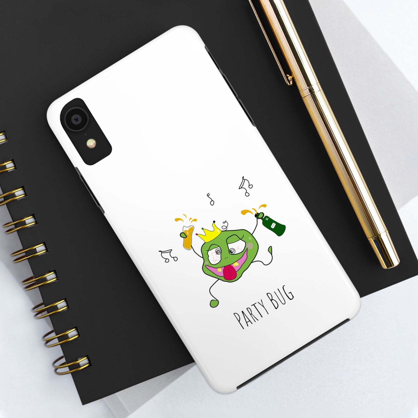 Party Bug - Tough Phone Cases White